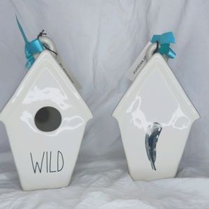 🆕 (1) Rae Dunn WILD Birdhouse